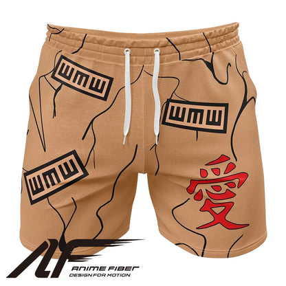 Naruto Shippuden Gaara Gourd Gym Shorts