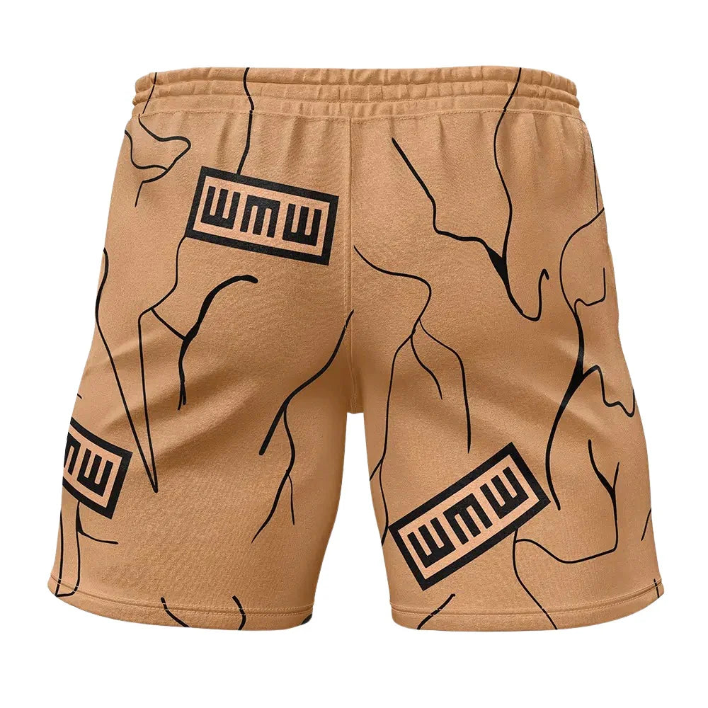 Naruto Shippuden Gaara Gourd Gym Shorts