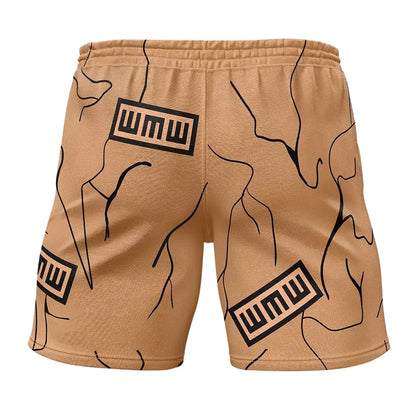 Naruto Shippuden Gaara Gourd Gym Shorts