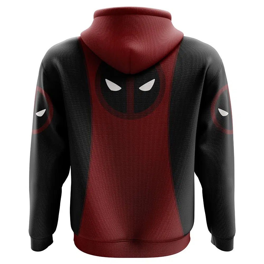 Marvel Comics Deadpool Hoodie - ANIME FIBER