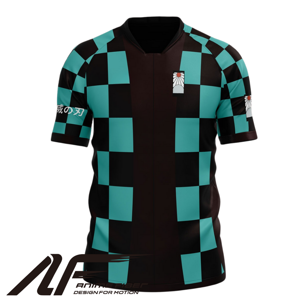 Tanjiro Kamado Soccer Jersey | Demon Slayer Anime Jersey