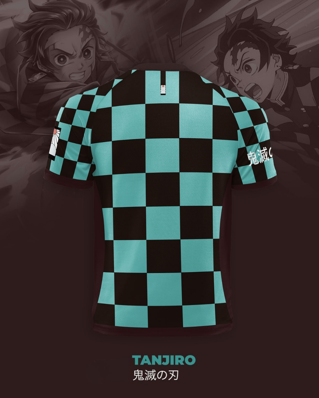 Tanjiro Kamado Jersey | Demon Slayer Anime Jersey