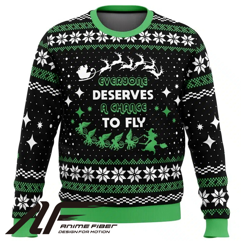 Everyone Deserves to Fly Christmas Sweatshirt
