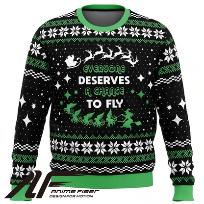 Everyone Deserves to Fly Christmas Sweatshirt