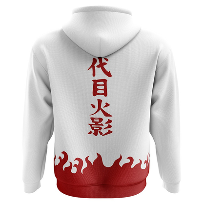 Naruto Shippuden 4th Hokage Hoodie - ANIME FIBER