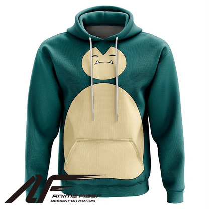 Pokemon Snorlax Hoodie - ANIME FIBER