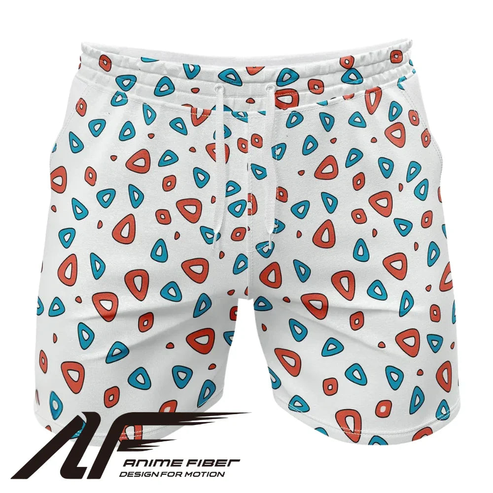 Pokemon Togepi Pattern Gym Shorts