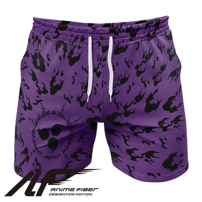 Naruto Shippuden Curse Mark V2 Gym Shorts