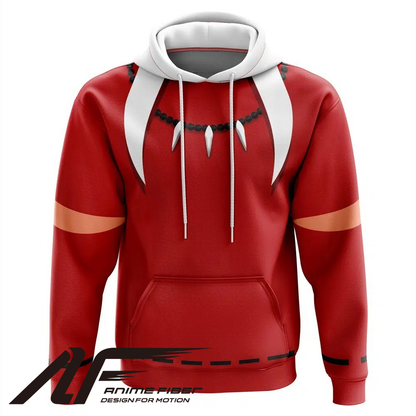 Inuyasha Fire Rat Robe Hoodie - ANIME FIBER