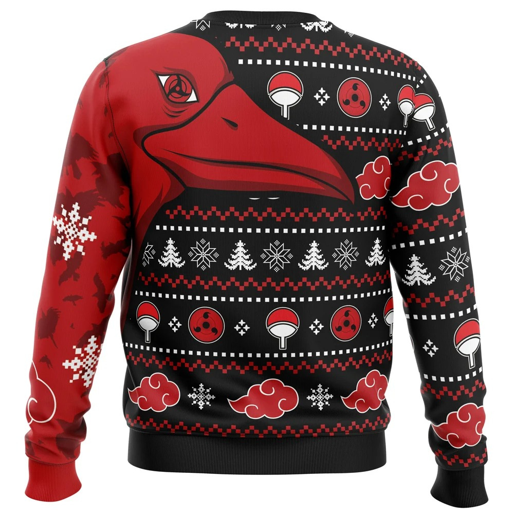 Akatsuki Itachi Symbolic Crows Christmas Sweatshirt