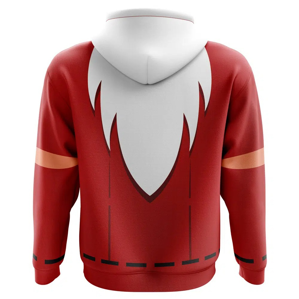 Inuyasha Fire Rat Robe Hoodie - ANIME FIBER