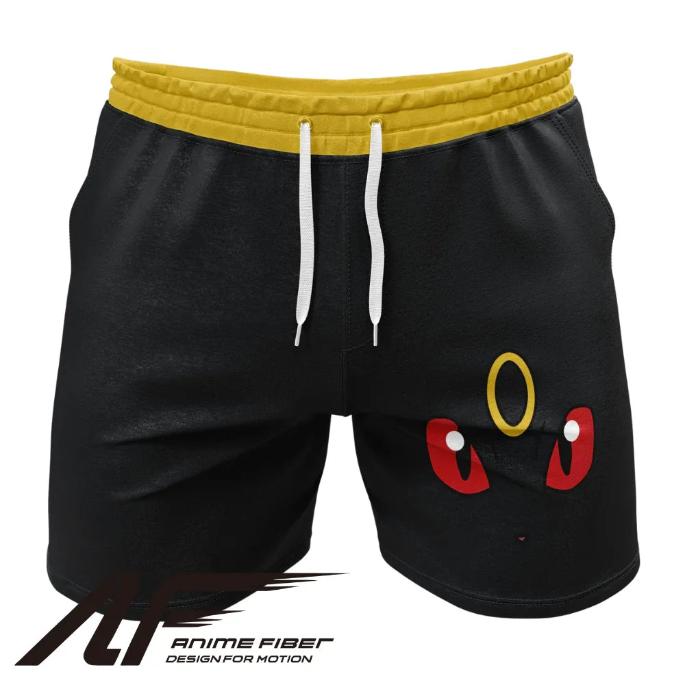 Pokemon Umbreon Face Gym Shorts