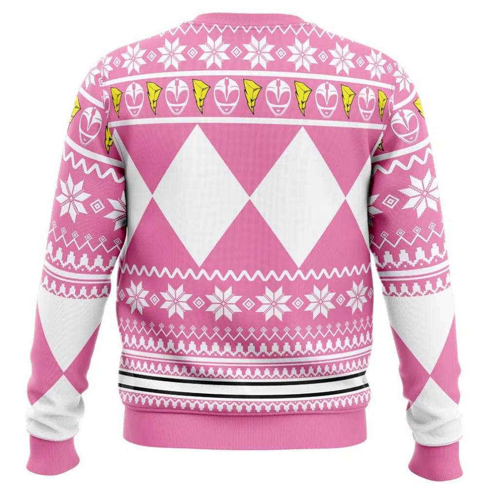 Power Rangers Pink Ranger Christmas Sweatshirt