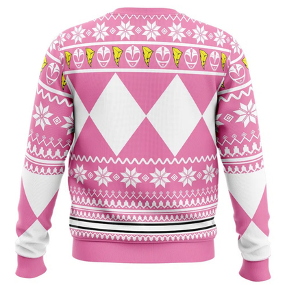 Power Rangers Pink Ranger Christmas Sweatshirt