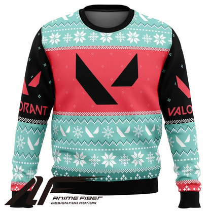 Valorant Play As One Christmas Sweatshirt