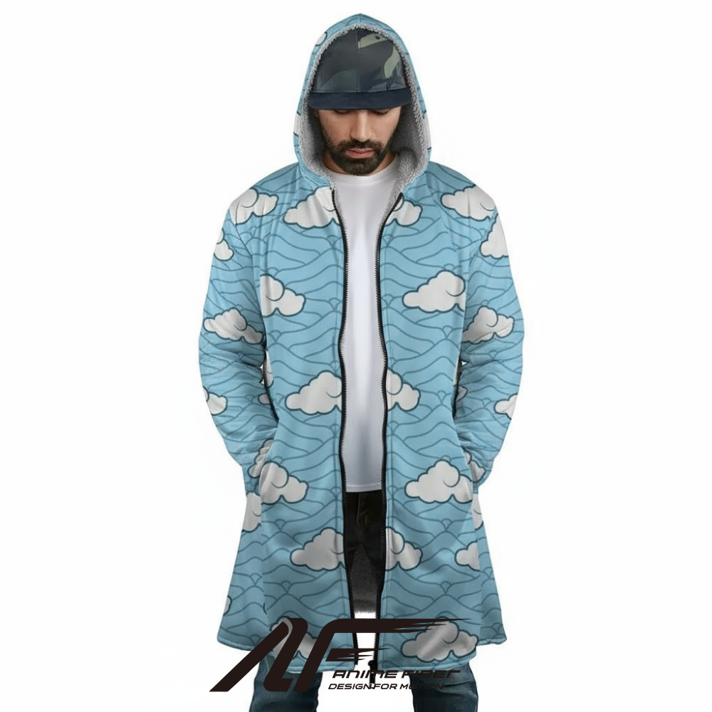 Demon Slayer Sakonji Urokodaki Anime Hoodie Coat | Dream Cloak