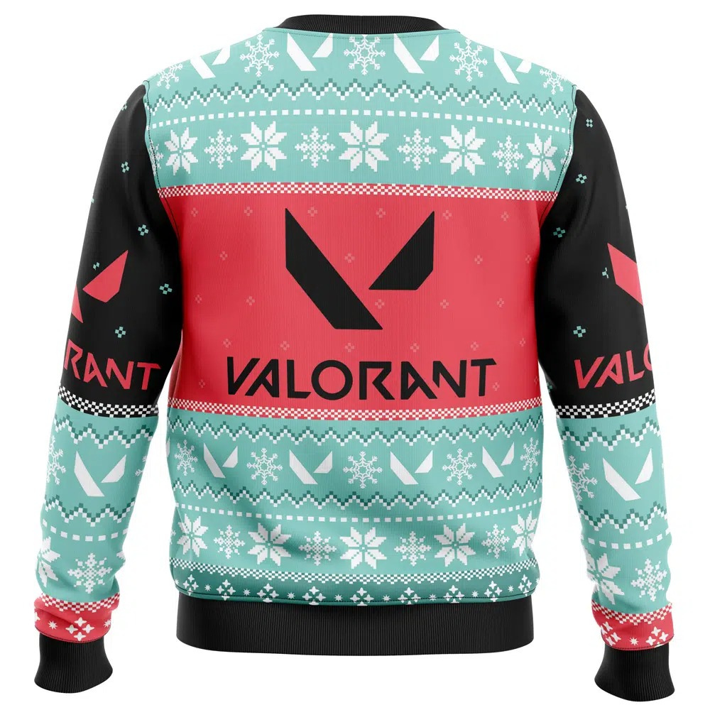 Valorant Play As One Christmas Sweatshirt