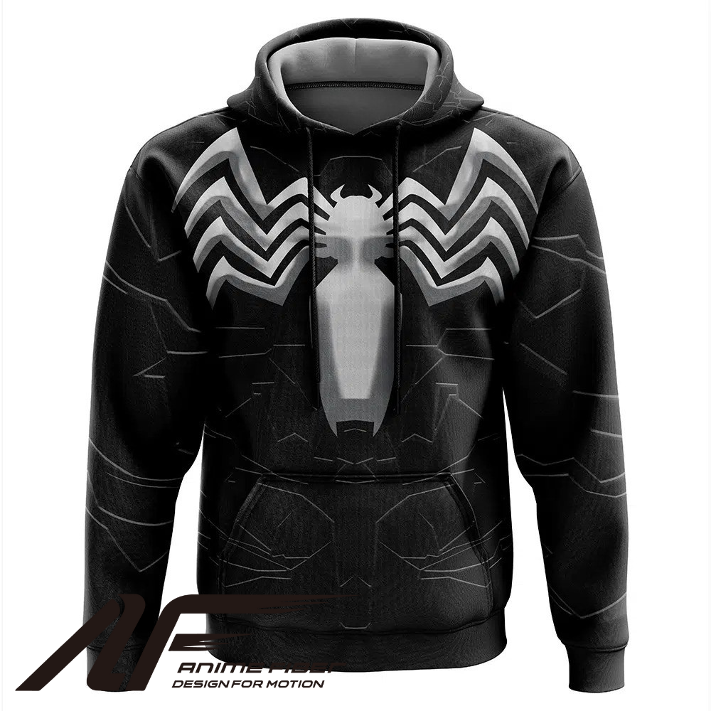 Marvel Comics Venom Hoodie - ANIME FIBER