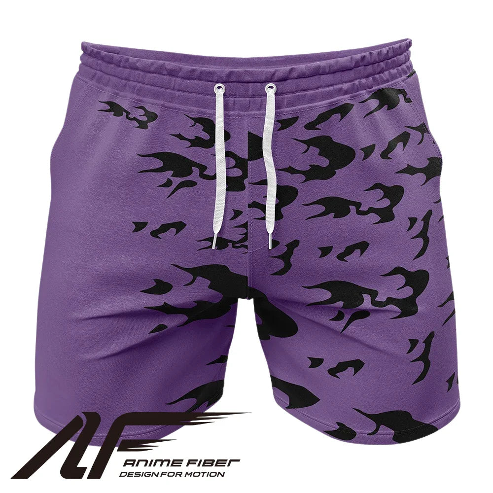Naruto Shippuden Curse Mark Gym Shorts