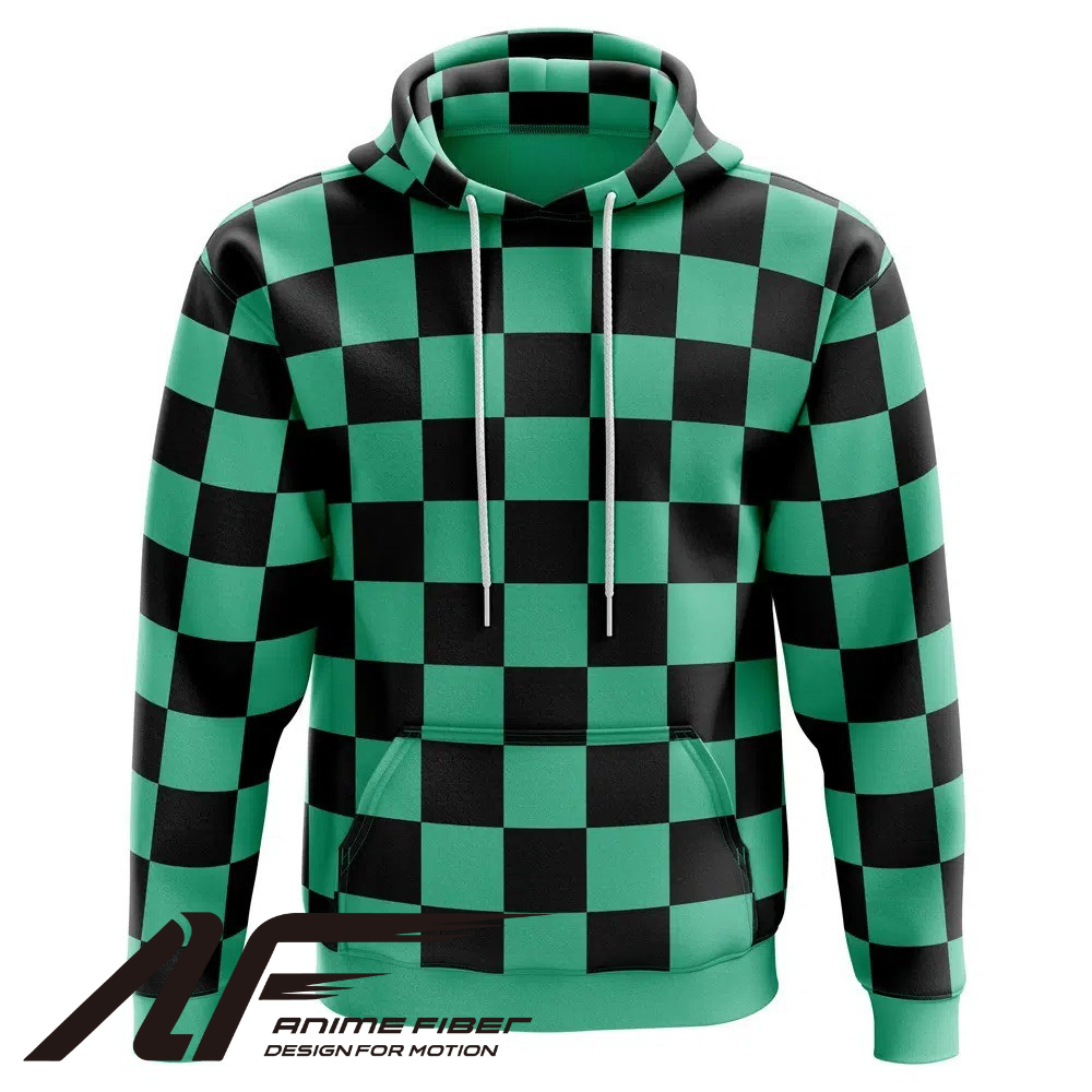Demon Slayer Tanjiro Kamado Hoodie - ANIME FIBER