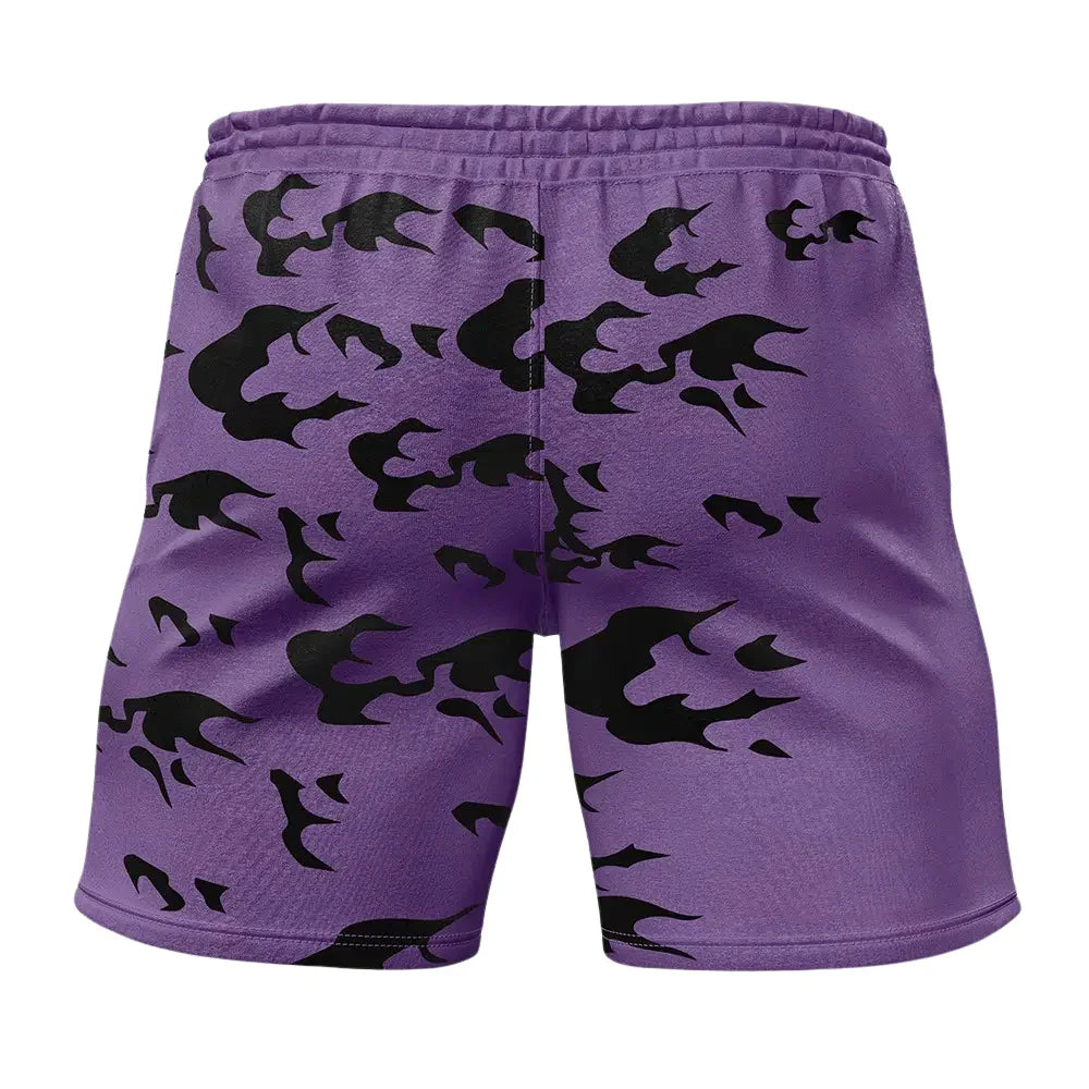 Naruto Shippuden Curse Mark Gym Shorts