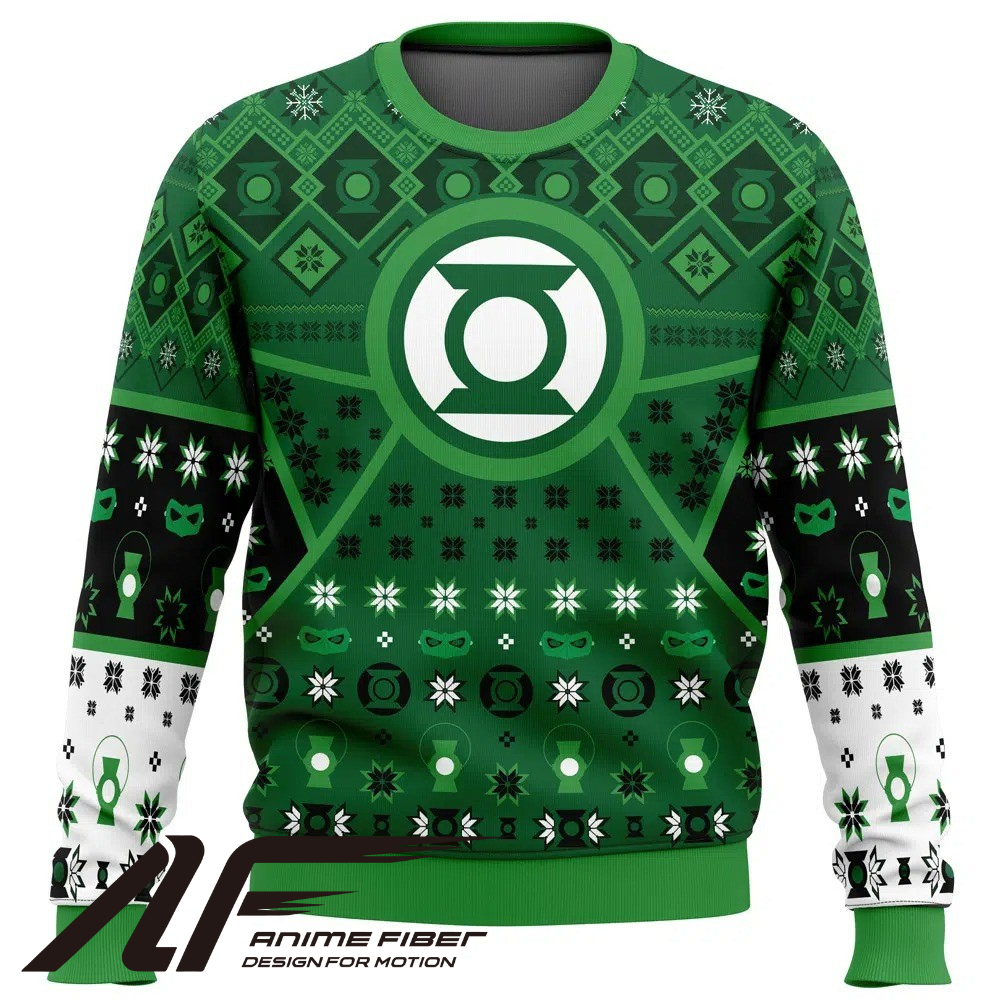 DC Comics Green Lantern Christmas Sweatshirt