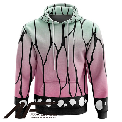 Demon Slayer Shinobu Kocho Hoodie - ANIME FIBER