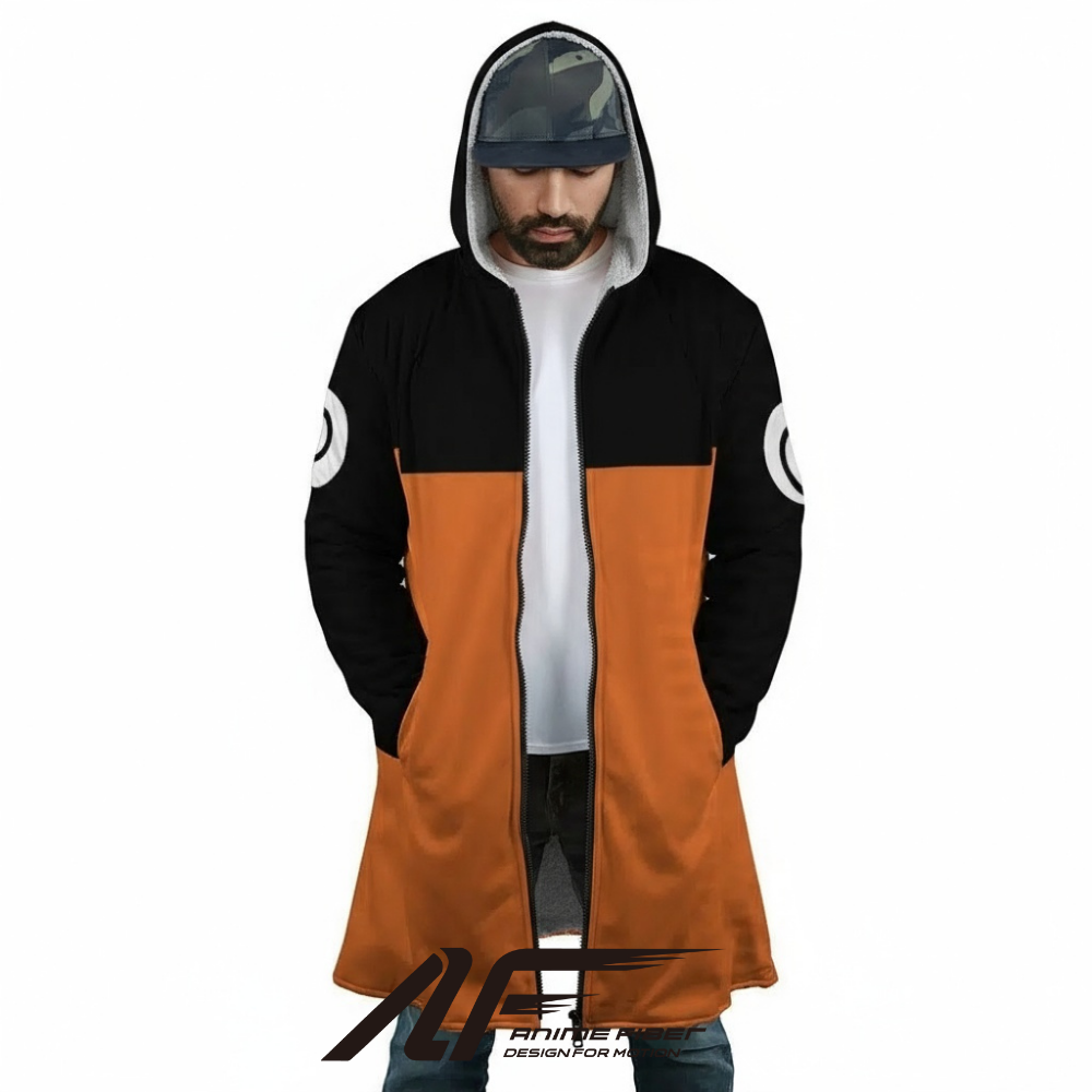 Naruto Shippuden Uzumaki Anime Hoodie Coat | Dream Cloak