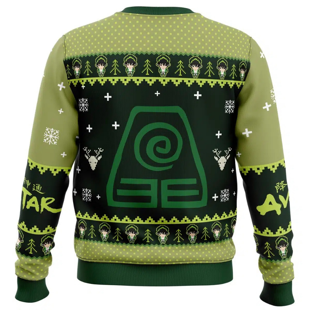 Avatar The Last Airbender Earth Kingdom Christmas Sweatshirt