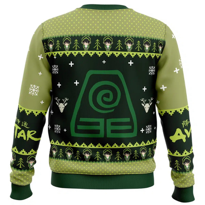 Avatar The Last Airbender Earth Kingdom Christmas Sweatshirt