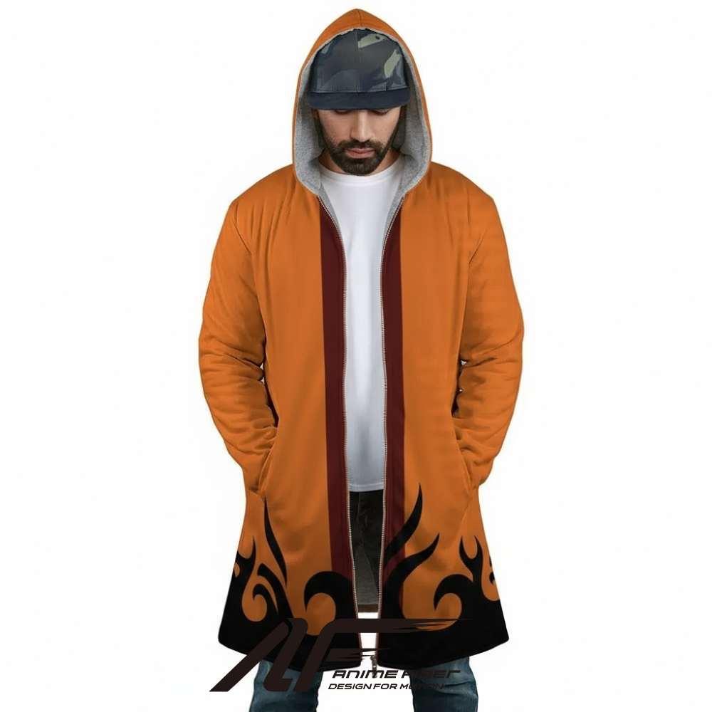 Naruto Shippuden Hokage Orange Anime Hoodie Coat | Dream Cloak