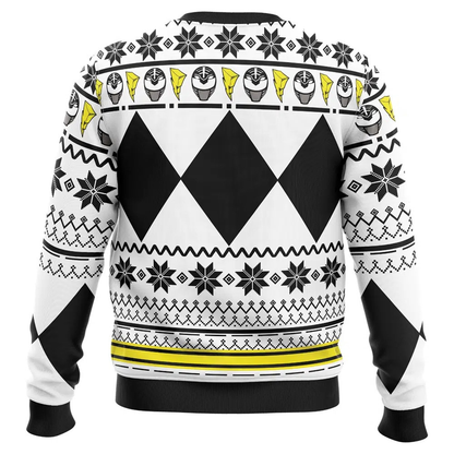 Power Rangers White Ranger Christmas Sweatshirt