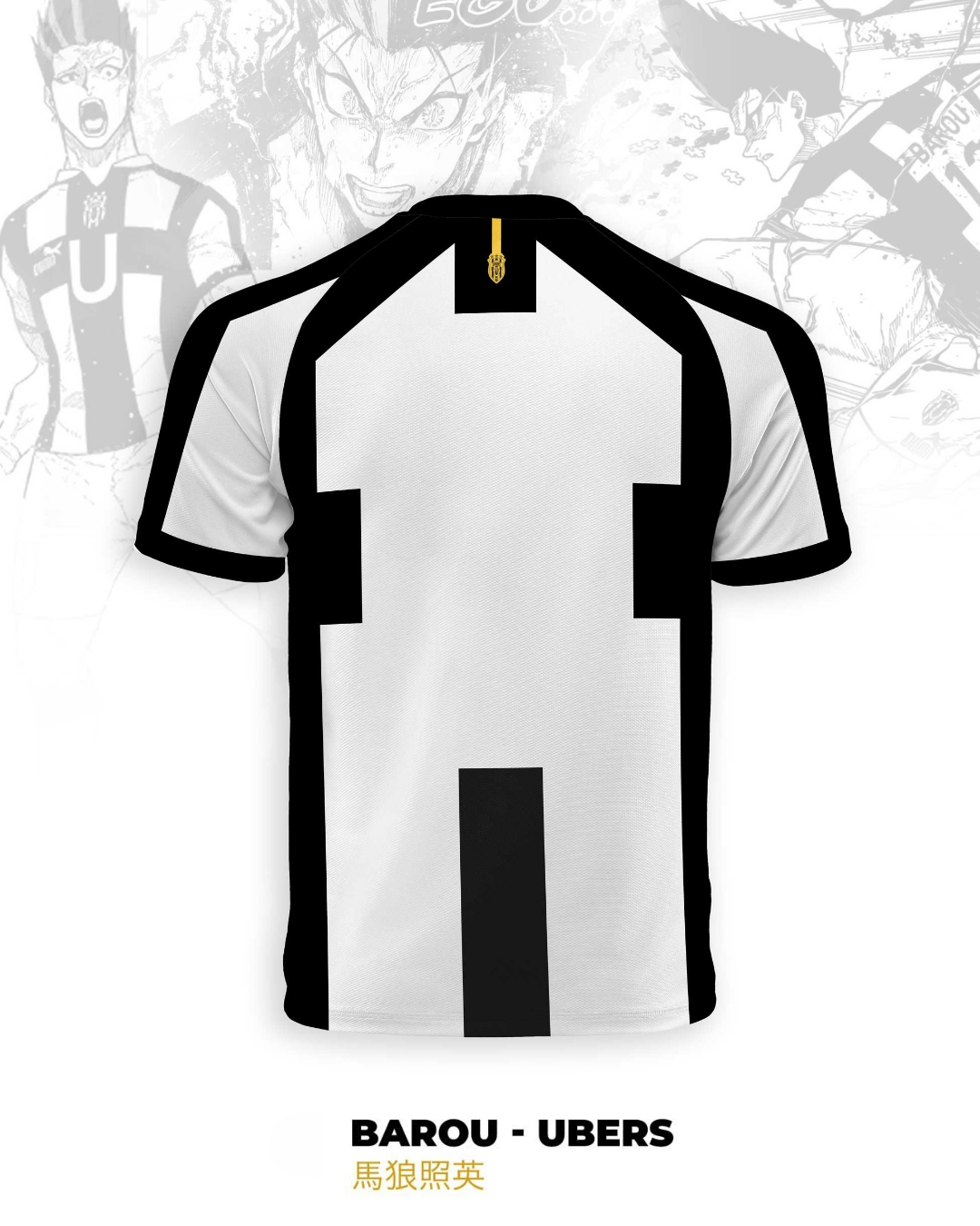 Uber Soccer Jersey | Blue Lock Anime Jersey