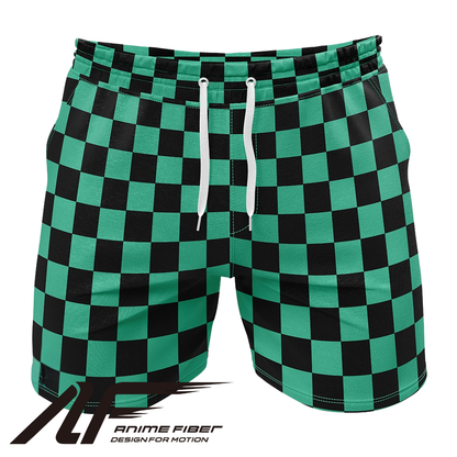 Demon Slayer Tanjiro Kamado V2 Gym Shorts
