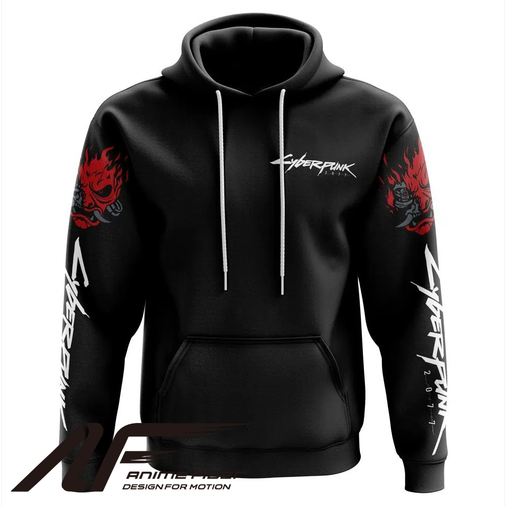 Cyberpunk 2077 Johnny Silverhand Hoodie - ANIME FIBER