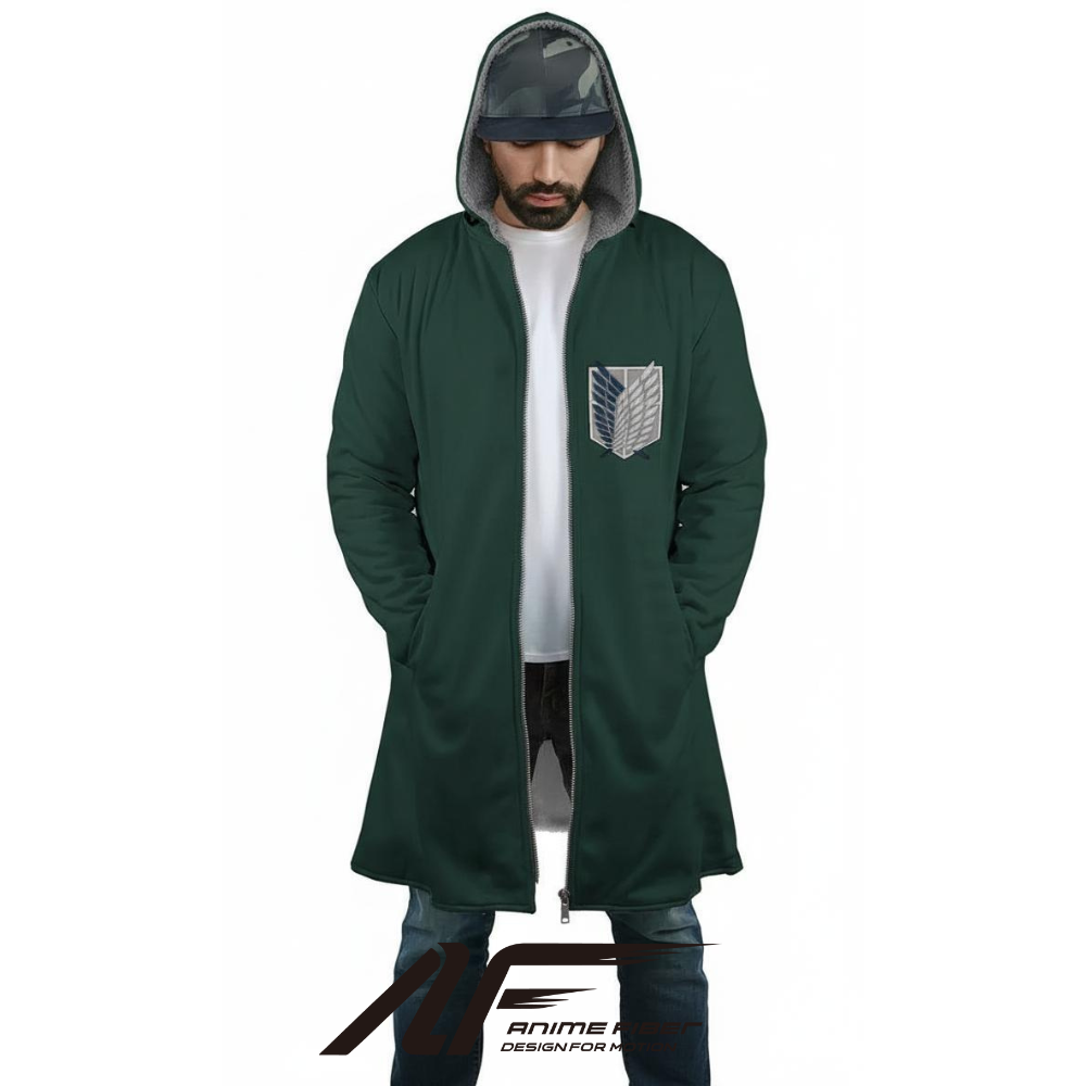 Attack on Titan Scouting Regiment Anime Hoodie Coat | Dream Cloak