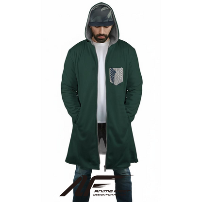 Attack on Titan Scouting Regiment Anime Hoodie Coat | Dream Cloak