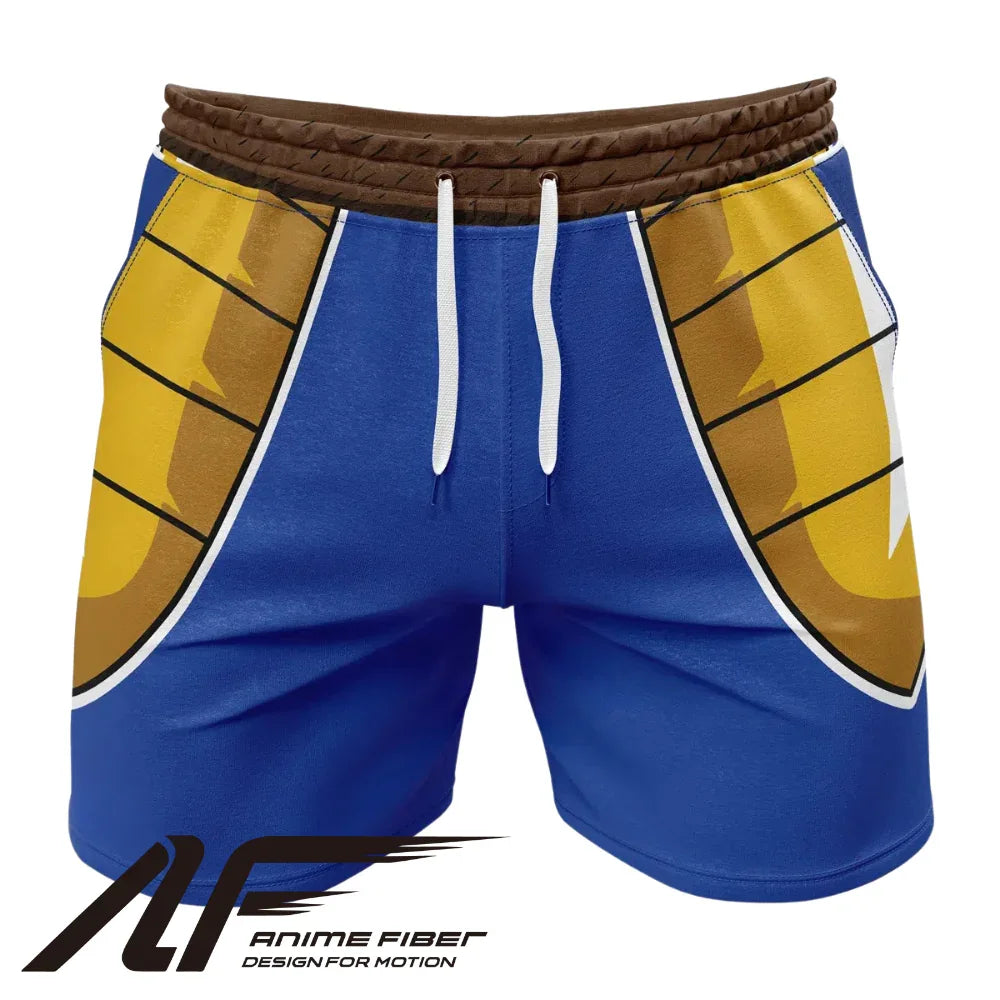 Dragon Ball Z Vegeta Battle Suit V2 Gym Shorts