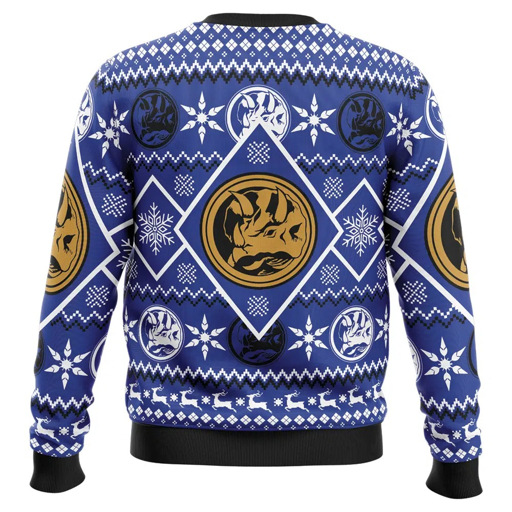 Power Rangers Blue Ranger Christmas Sweatshirt