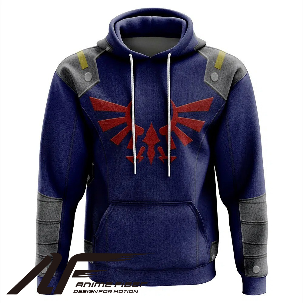 Zelda Shield Style Hoodie - ANIME FIBER