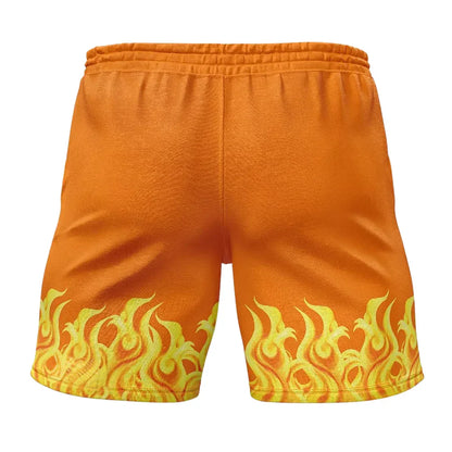 One Piece Portgas D. Ace Gym Shorts
