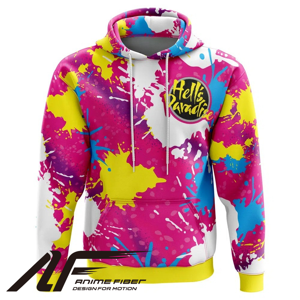 Hell's Paradise Art Fantasma Hoodie - ANIME FIBER
