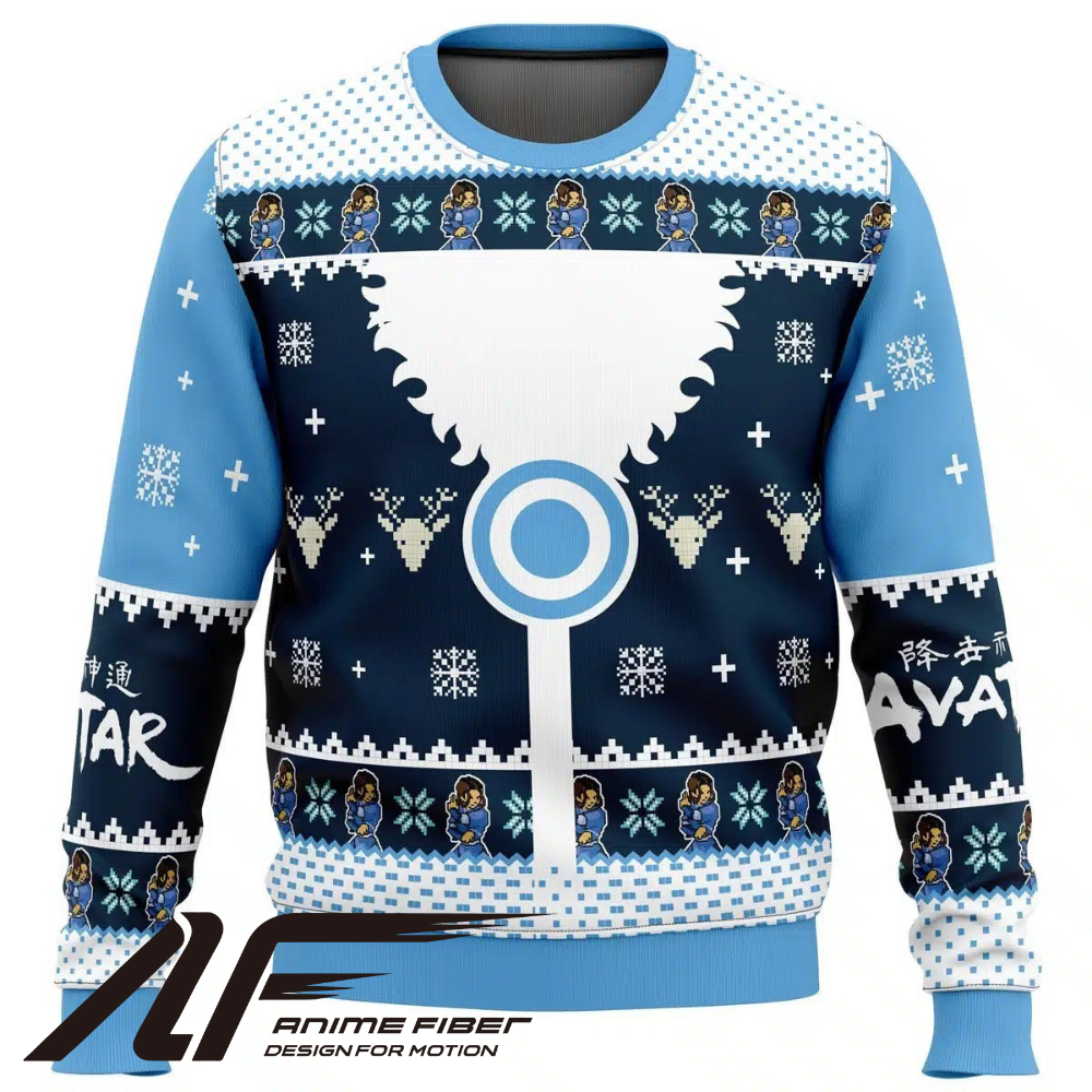Avatar The Last Airbender Waterbenders Christmas Sweatshirt