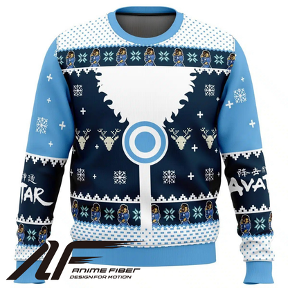 Avatar The Last Airbender Waterbenders Christmas Sweatshirt