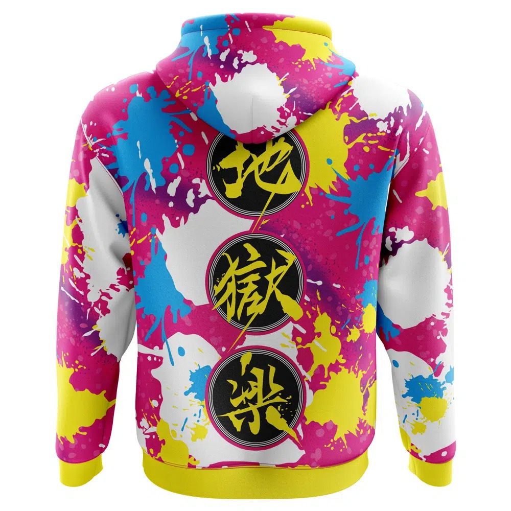 Hell's Paradise Art Fantasma Hoodie - ANIME FIBER
