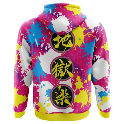 Hell's Paradise Art Fantasma Hoodie - ANIME FIBER