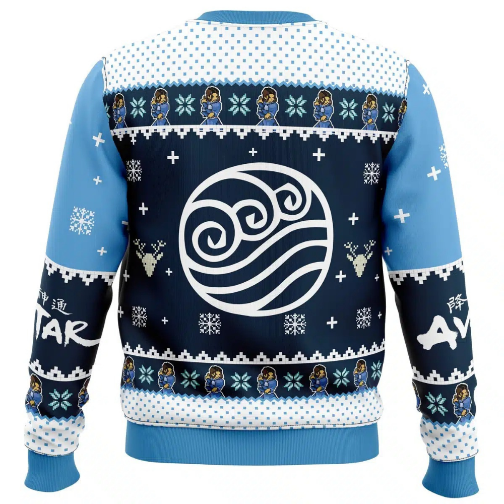 Avatar The Last Airbender Waterbenders Christmas Sweatshirt