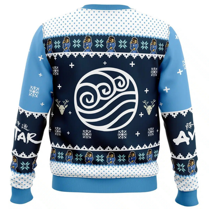 Avatar The Last Airbender Waterbenders Christmas Sweatshirt