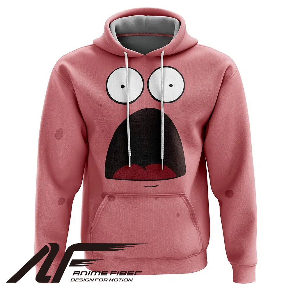 Spongebob Squarepants Patrick Star V2 Hoodie - ANIME FIBER
