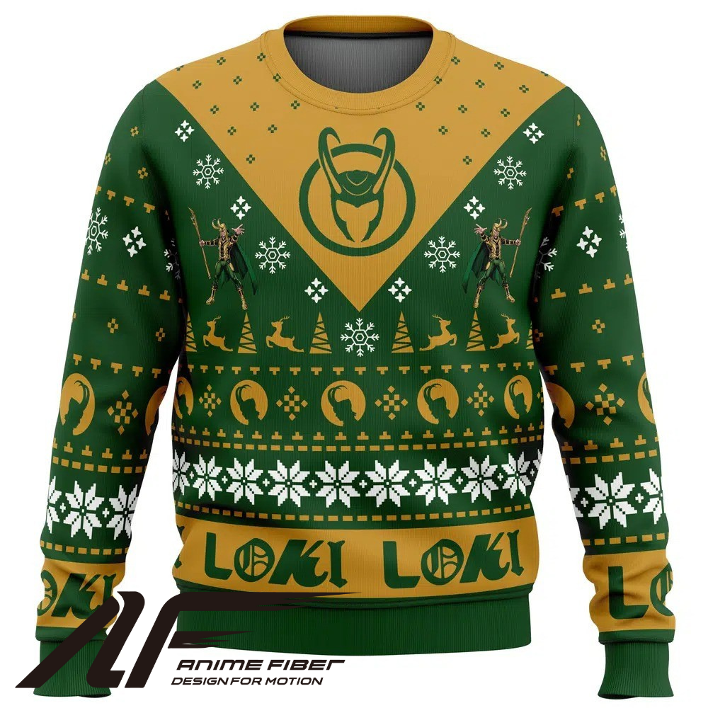 Marvel Comics Loki Christmas Sweatshirt